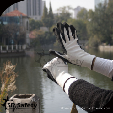 SRSAFETY bon marché / 13g tricoté en mousse en mousse latex gants de sécurité / main glue